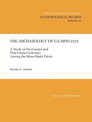 Book cover for The Archaeology of CA-Mno-2122