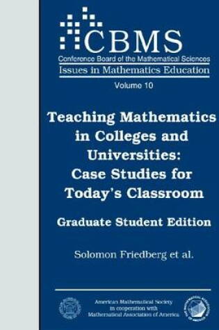 Cover of Teaching Mathematics in Colleges and Universities