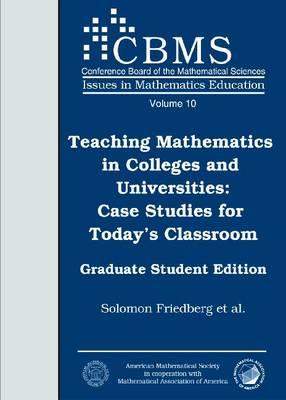 Book cover for Teaching Mathematics in Colleges and Universities