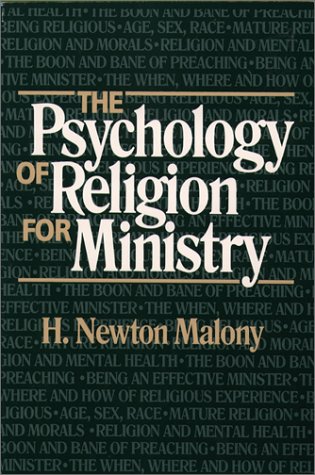 Cover of The Psychology of Religion for Ministry