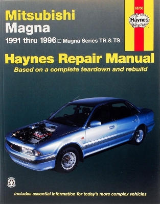 Book cover for Mitsubishi Magna (91 - 96)