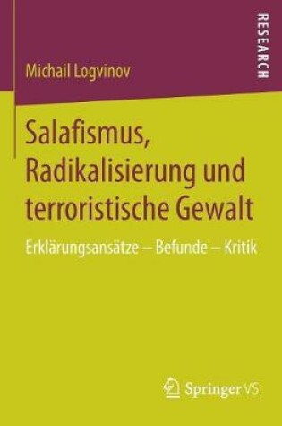 Cover of Salafismus, Radikalisierung und terroristische Gewalt