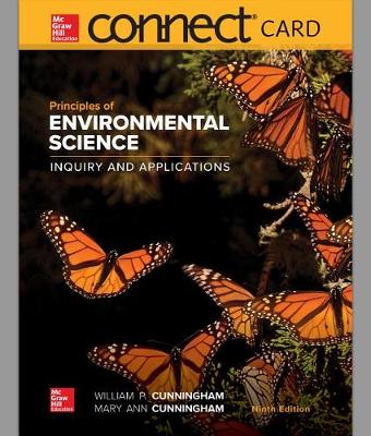 Book cover for Connect Access Card for Principles of Environmental Science