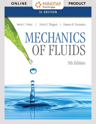 Book cover for Mindtap Engineering, 1 Term (6 Months) Printed Access Card for Potter/Wiggert/Ramadan's Mechanics of Fluids, Si Edition