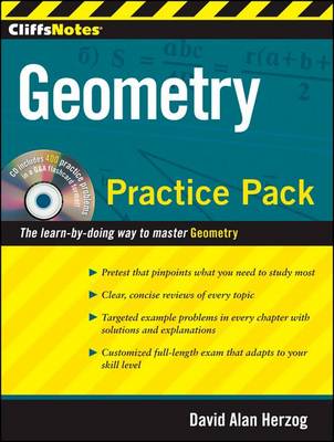 Book cover for CliffsNotes Geometry Practice Pack