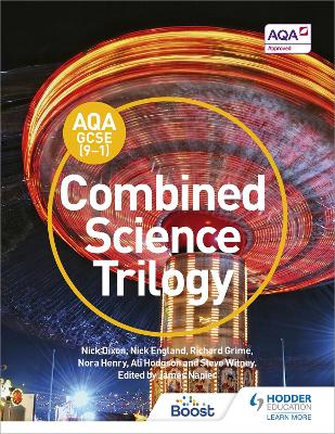 Book cover for AQA GCSE (9-1) Combined Science Trilogy Student Book
