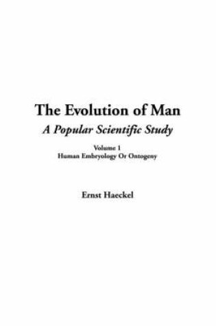Cover of The Evolution of Man, V1