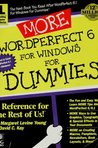 Cover of More Wordperfect 6 for Windows For Dummies