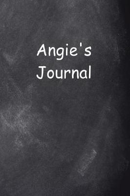 Book cover for Angie Personalized Name Journal Custom Name Gift Idea Angie