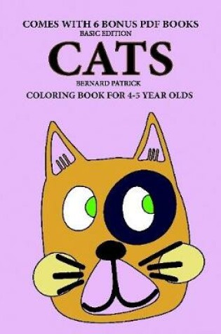 Cover of Coloring Book for 4-5 Year Olds (Cats)