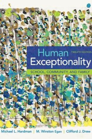 Cover of Mindtap Education, 1 Term (6 Months) Printed Access Card for Hardman/Egan/Drew's Human Exceptionality: School, Community, and Family, 12th