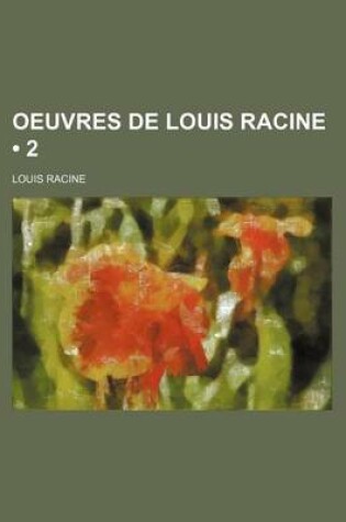 Cover of Oeuvres de Louis Racine (2)