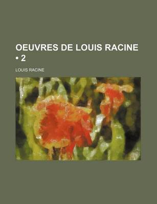 Book cover for Oeuvres de Louis Racine (2)