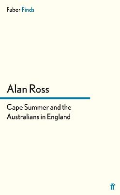 Book cover for Cape Summer and the Australians in England