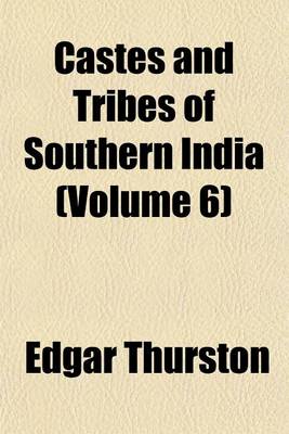 Book cover for Castes and Tribes of Southern India (Volume 6)