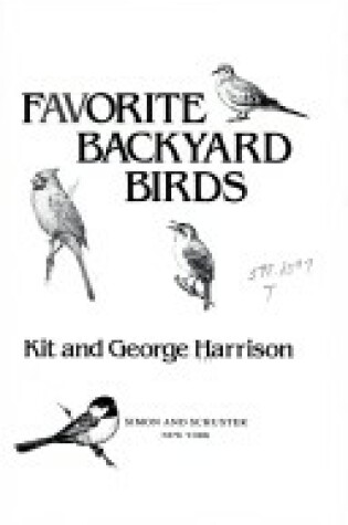 Cover of America's Favorite Backyard Birds