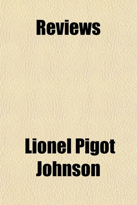 Book cover for Reviews