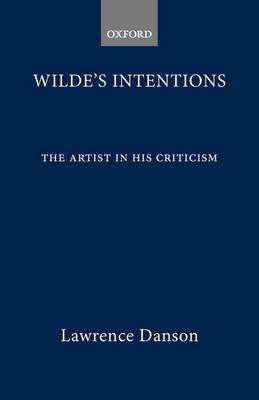 Book cover for Wilde's Intentions