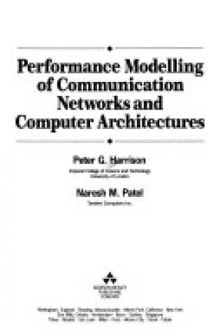 Cover of Performance Modeling of Communication Networks and Computer Architecture