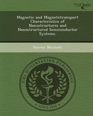 Book cover for Magnetic and Magnetotransport Characteristics of Nanostructures and Nanostructured Semiconductor Systems