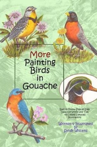 Cover of More Painting Birds in Gouache