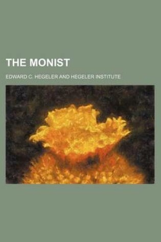 Cover of The Monist (Volume 30)