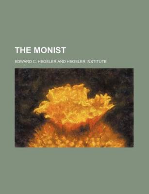 Book cover for The Monist (Volume 30)