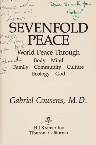 Cover of Sevenfold Peace