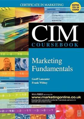 Book cover for CIM Coursebook 03/04 Marketing Fundamentals