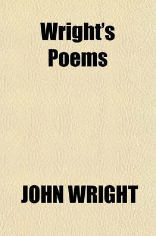Cover of Wright's Poems