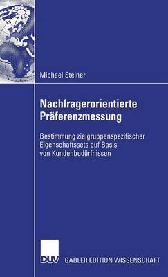 Book cover for Nachfragerorientierte Präferenzmessung