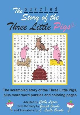 Book cover for The Puzzled Story of the Three Little Pigs