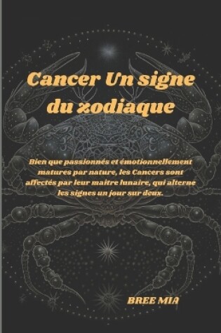 Cover of Cancer Un signe du zodiaque