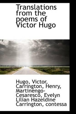 Book cover for Translations from the Poems of Victor Hugo