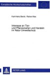 Book cover for Interesse an Tier- Und Pflanzenarten Und Handeln Im Natur-Umweltschutz