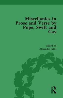 Book cover for Miscellanies in Prose and Verse by Pope, Swift and Gay Vol 4