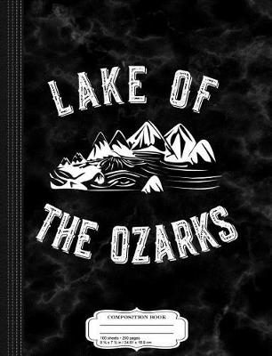 Book cover for Vintage Lake of the Ozarks Missouri Composition Notebook