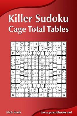 Book cover for Killer Sudoku - Cage Total Tables