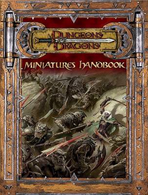 Book cover for Dungeons and Dragons Miniatures Handbook