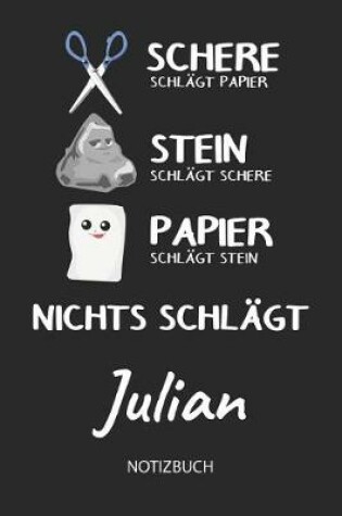 Cover of Nichts schlagt - Julian - Notizbuch