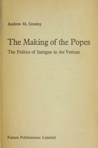 Cover of Making of the Popes