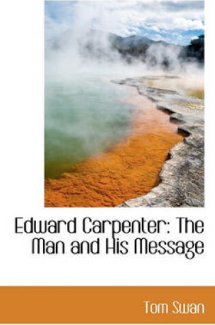 Cover of Edward Carpenter