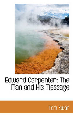 Book cover for Edward Carpenter