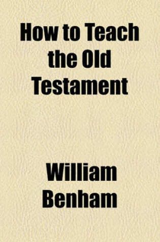 Cover of How to Teach the Old Testament