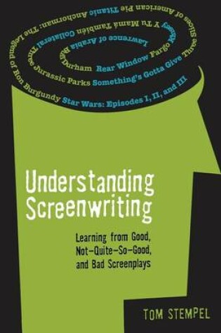 Cover of Understanding Screenwriting