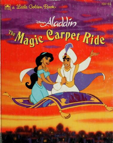 Book cover for Disney's Aladdin, the Magic Carpet Ride
