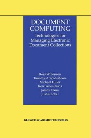 Cover of Document Computing