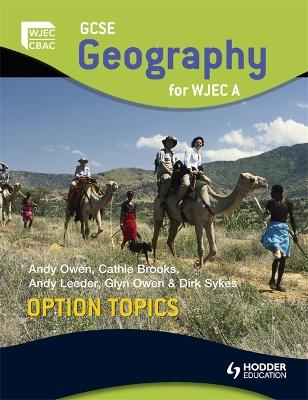 Book cover for GCSE Geography for WJEC A Option Topics