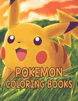 Book cover for Pokemon Coloring Books