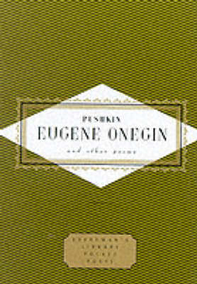 Book cover for Pushkin Eugene Onegin And Other Poems